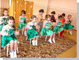 занятие в   кружке Веселые ложкари